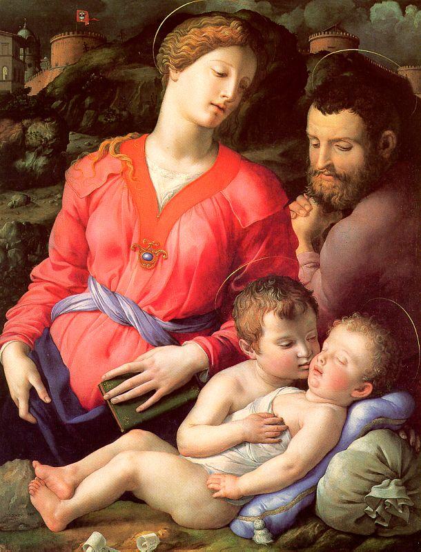 Agnolo Bronzino The Panciatichi Holy Family France oil painting art